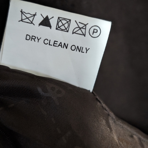 EUC Outer Edge Women's Double Breasted Wool Coat - Chocolate Brown, size S - Picture 10 of 13